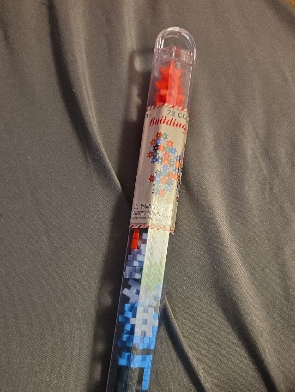 Little Building Block Toy Set Tube